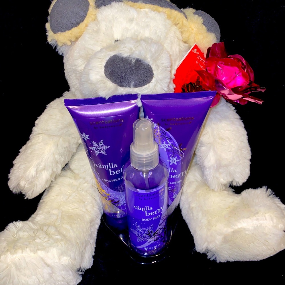Bear w/vanilla berry set